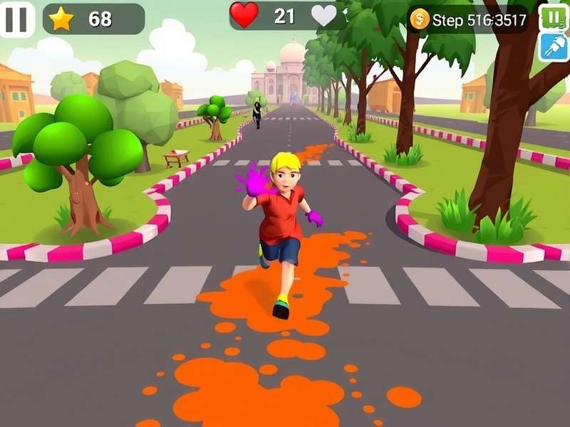 Swift Ginger Runner Pro gameplay screenshot